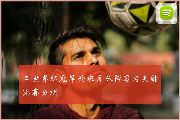 年世界杯冠军西班牙队阵容与关键比赛分析